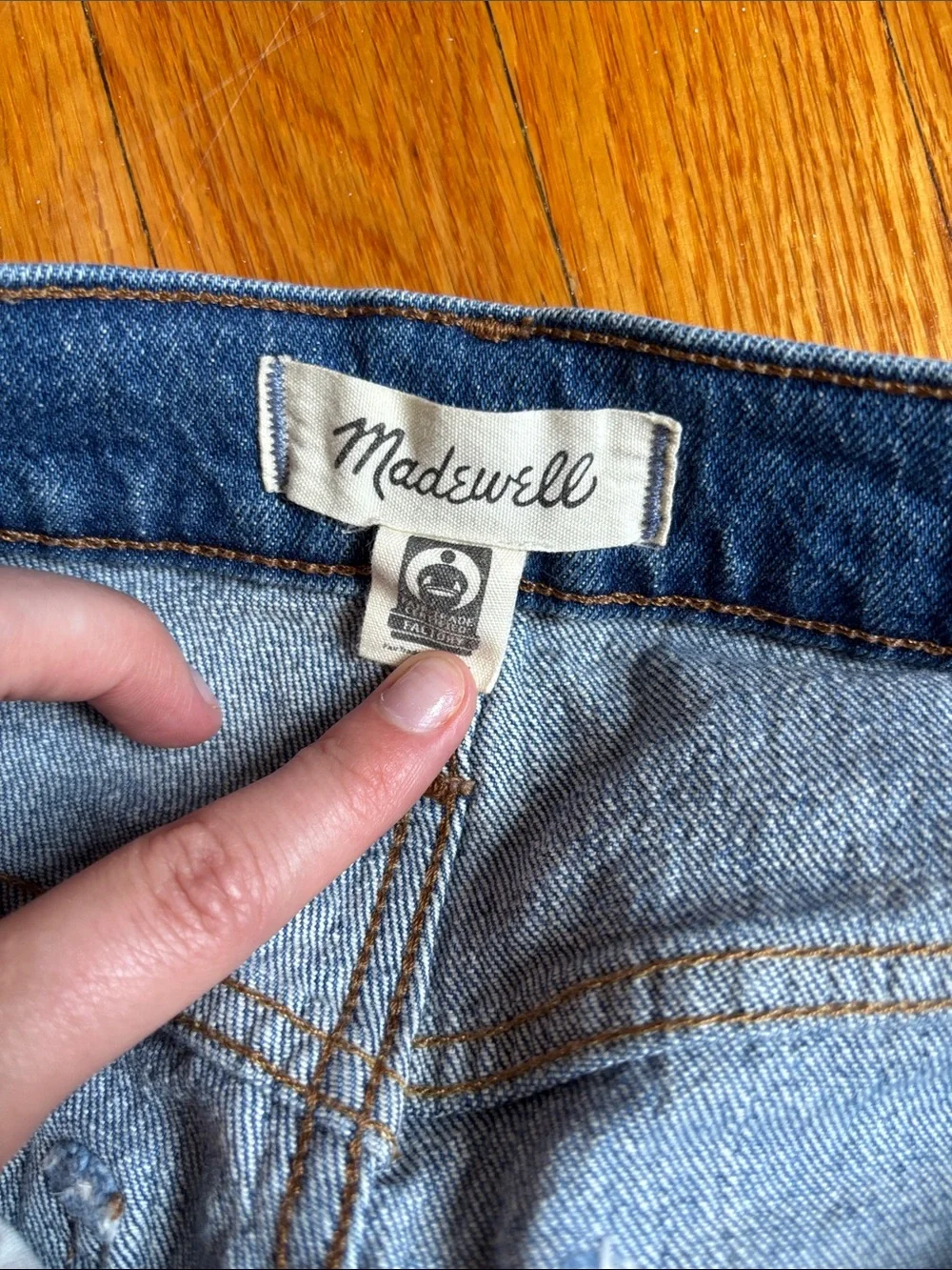 Madewell Blue Denim Jean Shorts